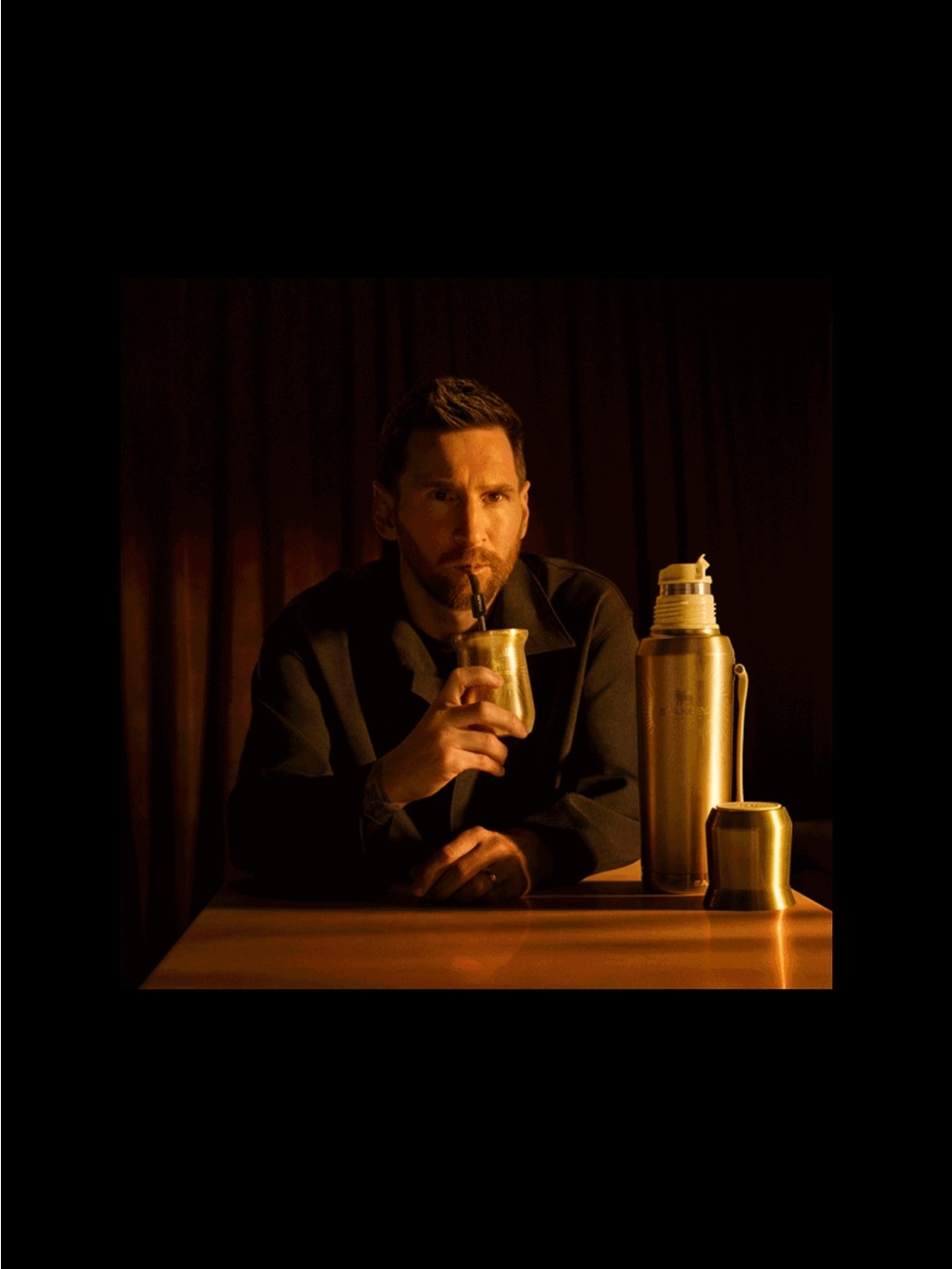 🏆MESSI LEGACY Stanley Gold Insulated Bottle and Matching Mate Cup SET - Picture 9 of 16